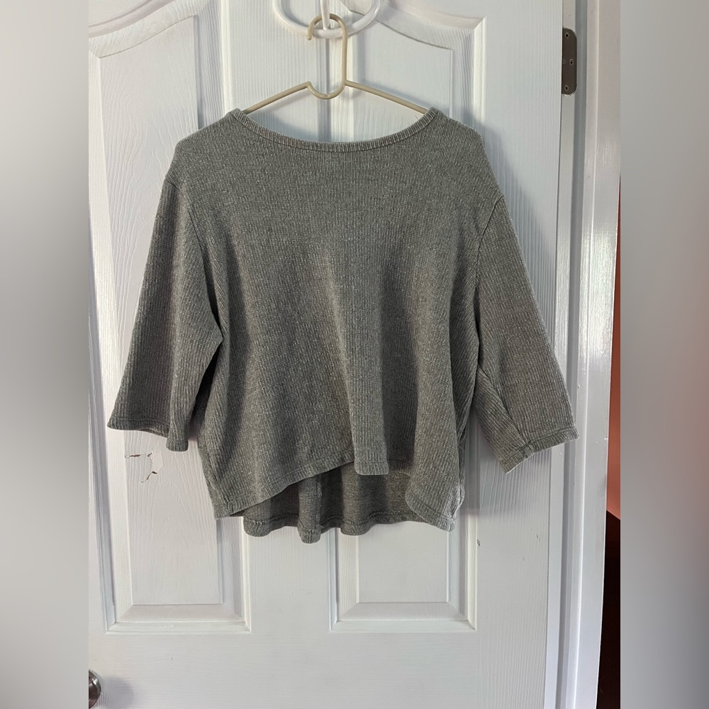 Super Soft Zara Oversized Cropped Tee (Small)